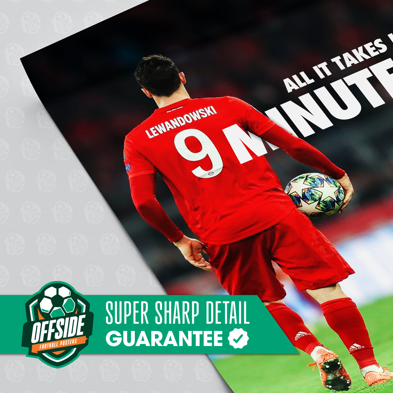 Robert Lewandowski '9 Minutes' Poster