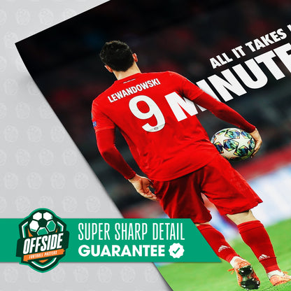 Robert Lewandowski '9 Minutes' Poster