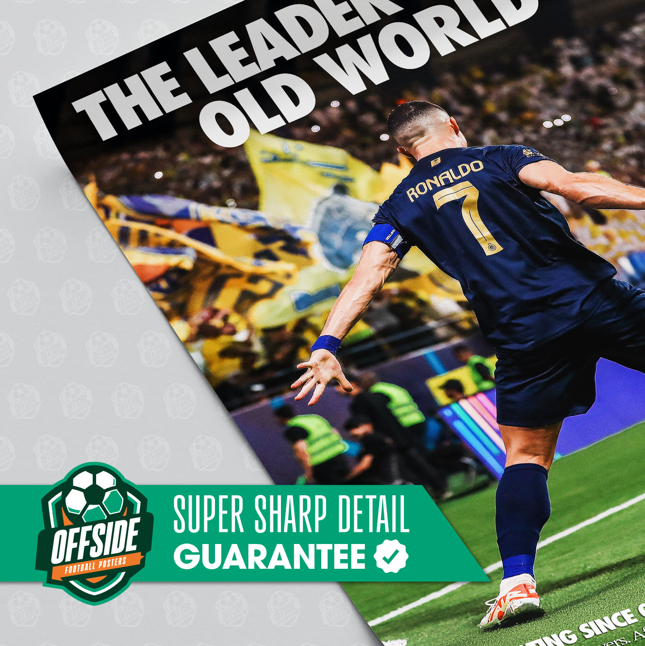 Cristiano Ronaldo 'Leader Of The Old World' Poster