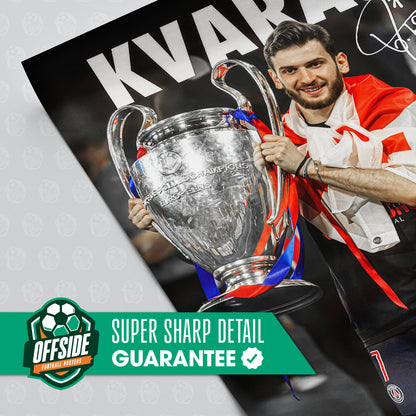 Khvicha Kvaratskhelia Poster