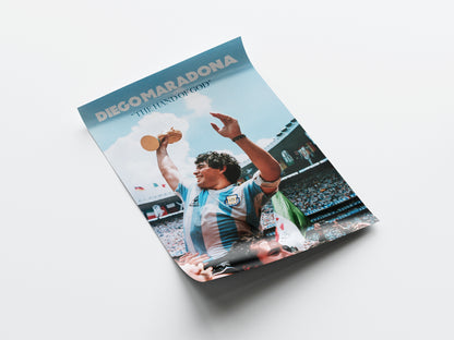 Diego Maradona 'Hand of God' Poster