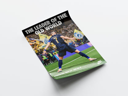 Cristiano Ronaldo 'Leader Of The Old World' Poster