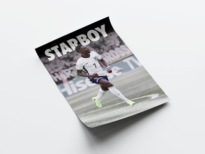 Bukayo Saka 'Starboy' Poster