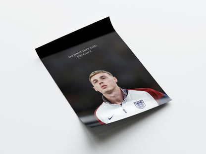 Cole Palmer 'Do What They Say You Can't.' Poster