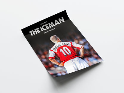 Dennis Bergkamp 'Iceman' Poster
