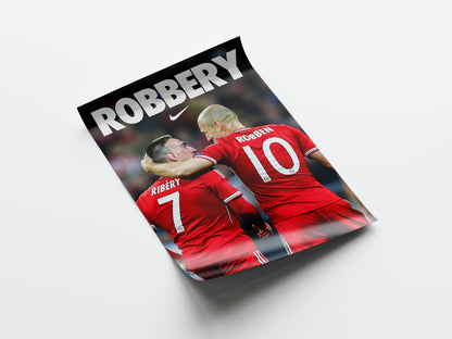 Robben & Ribery 'Robbery' Poster