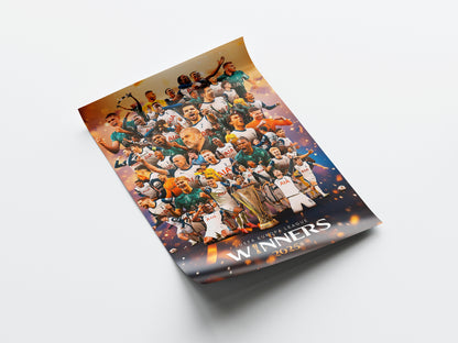 Spurs Europa League Winners Poster