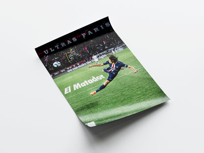 Edinson Cavani 'El Matador' Poster