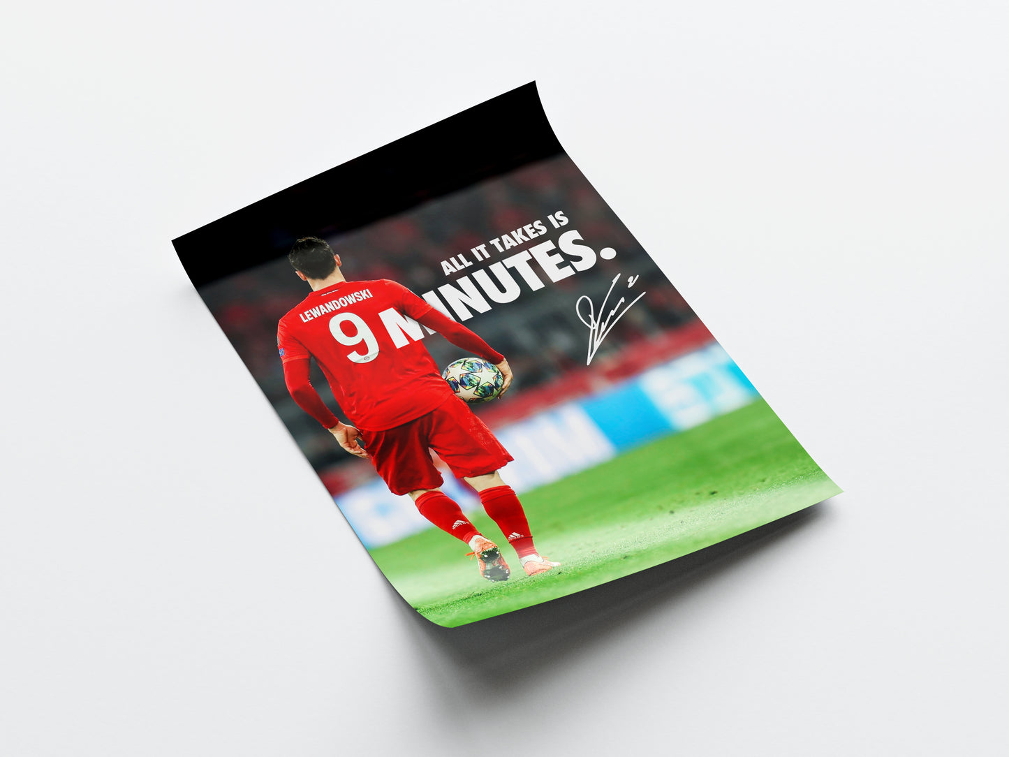 Robert Lewandowski '9 Minutes' Poster