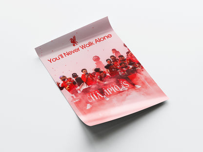 Liverpool 'YNWA Parade' Poster