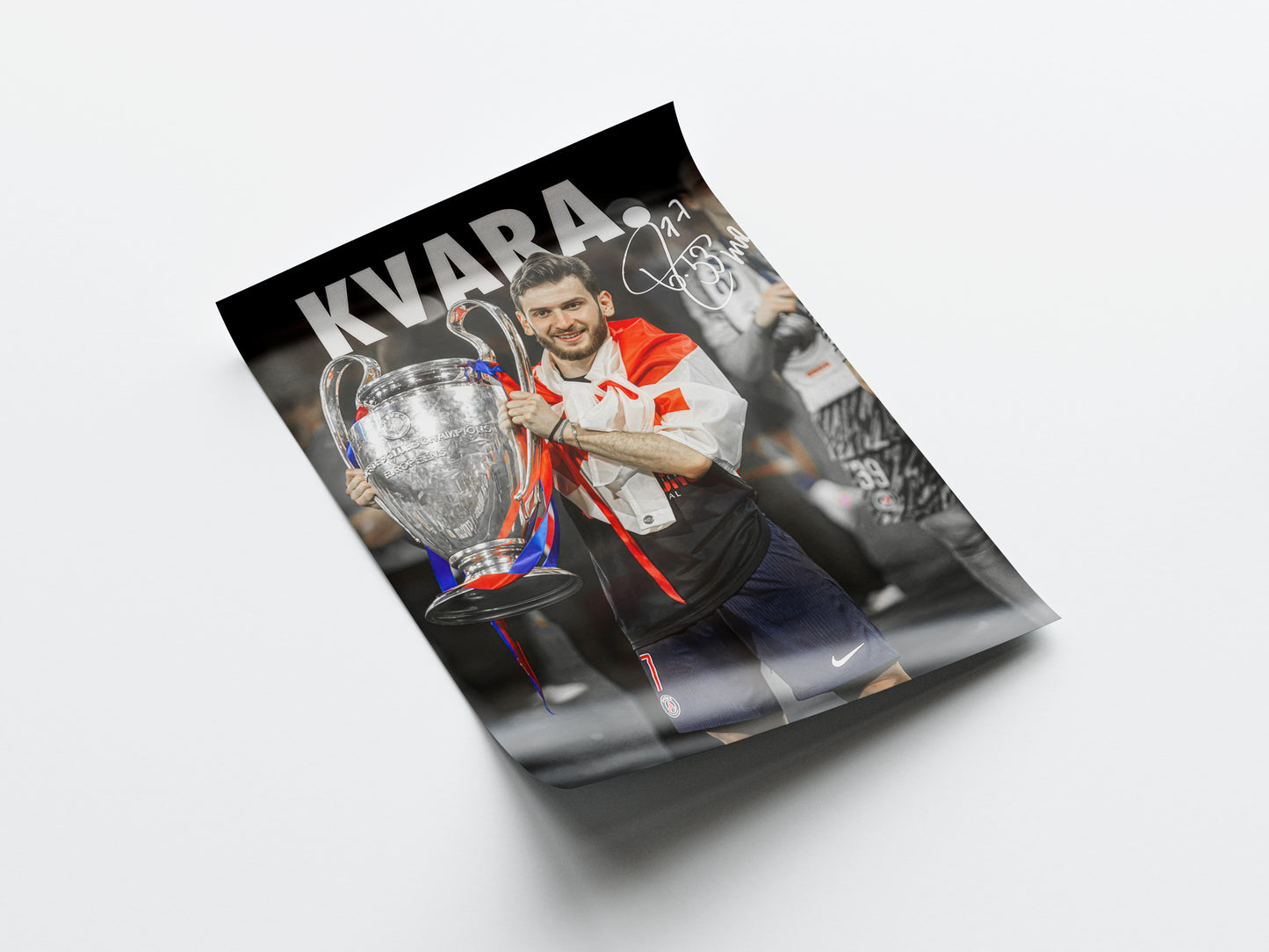 Khvicha Kvaratskhelia Poster