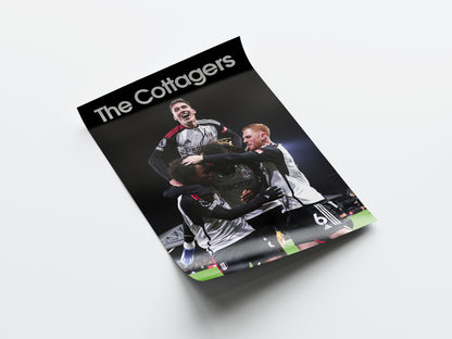 Fulham 'The Cottagers' Poster