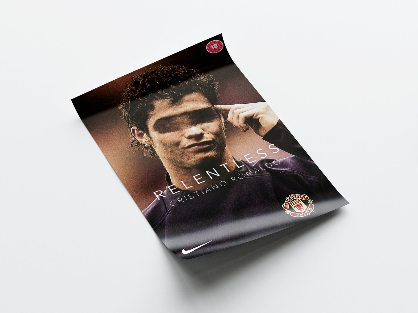 Cristiano Ronaldo 'Relentless' Poster