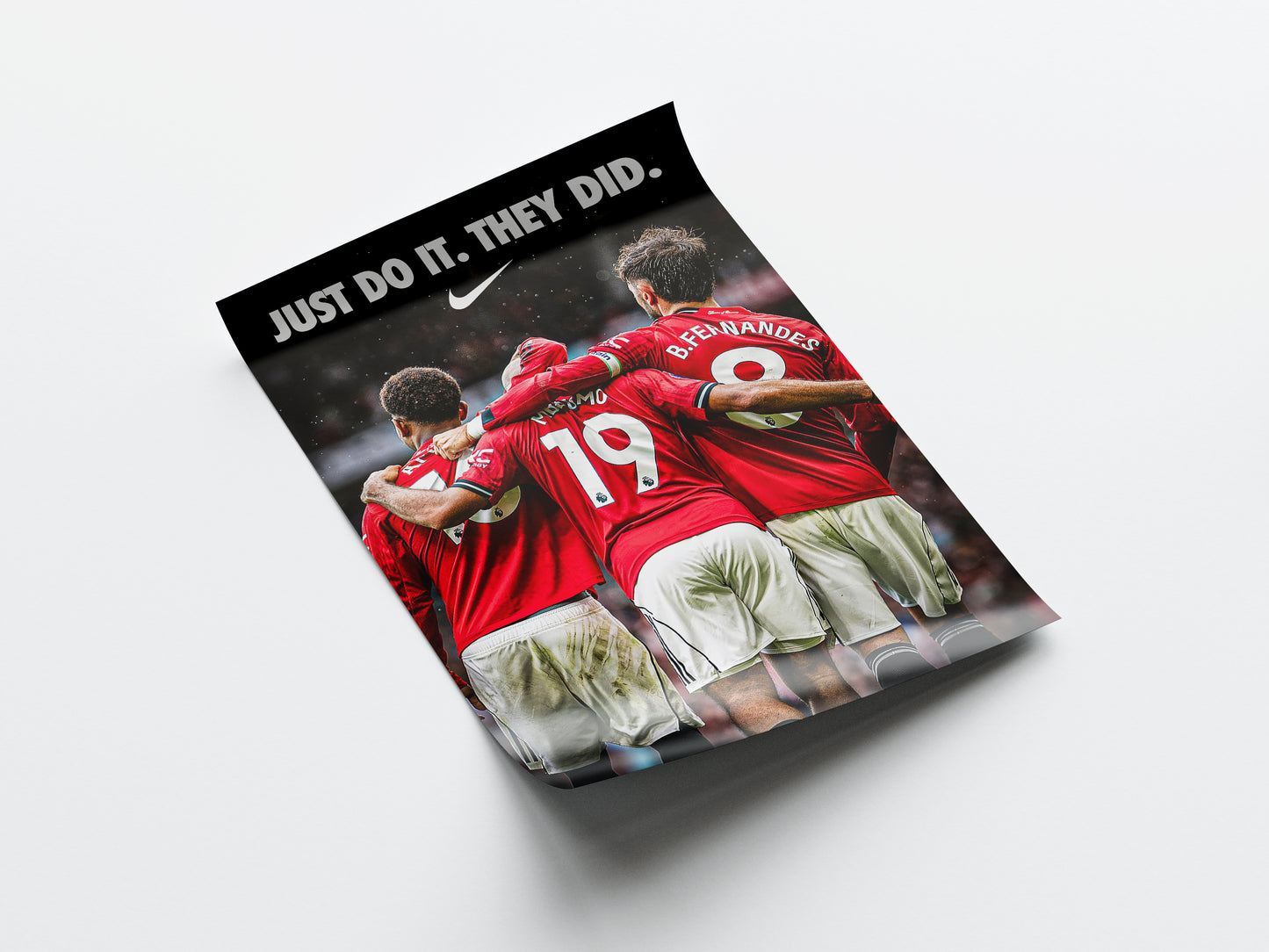 Bruno Fernandes, Amad Diallo, Bryan Mbeumo Poster