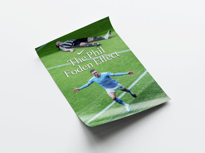 Phil Foden 'Effect' Poster