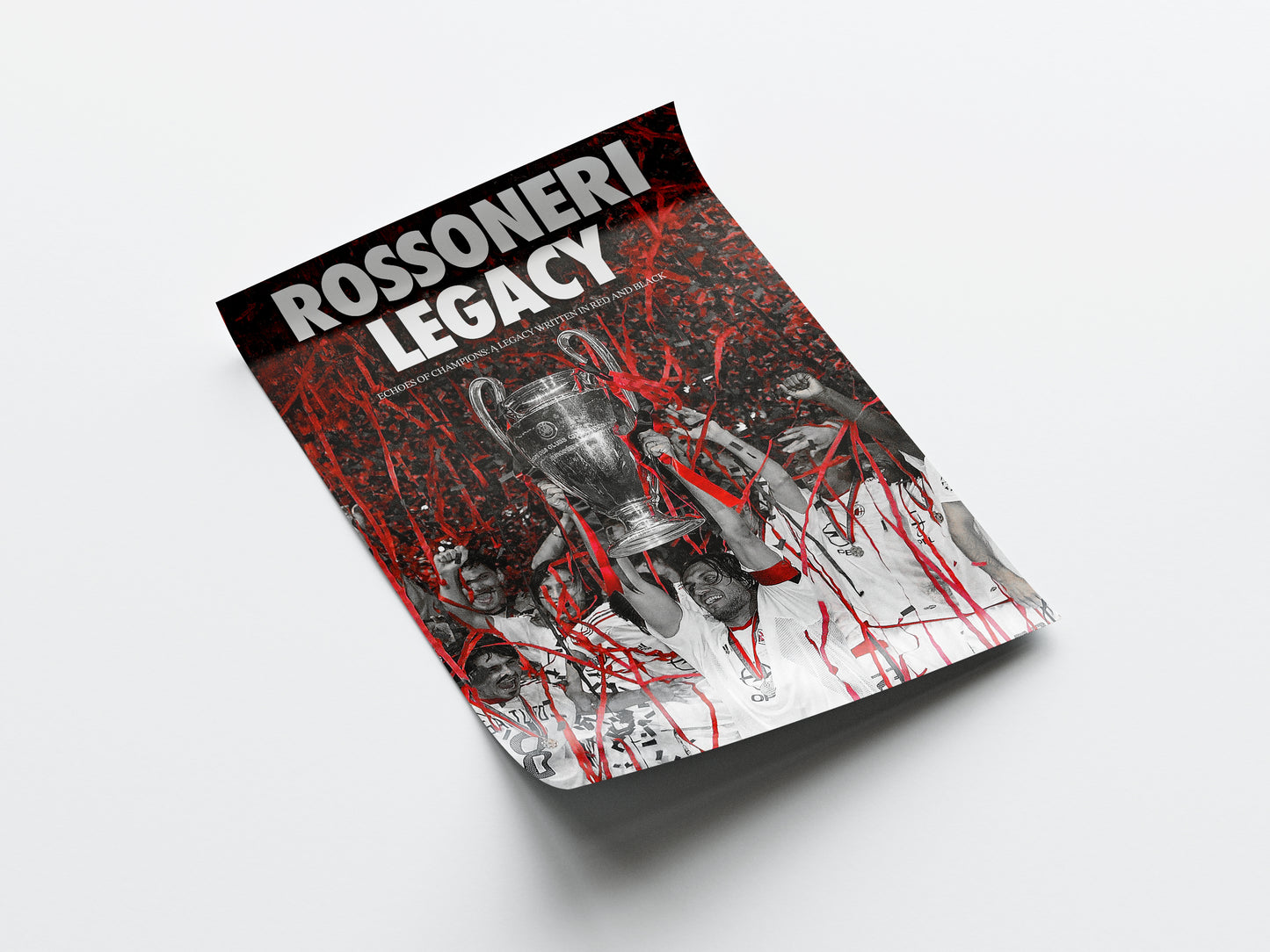 AC Milan 'Rossoneri Legacy' Poster