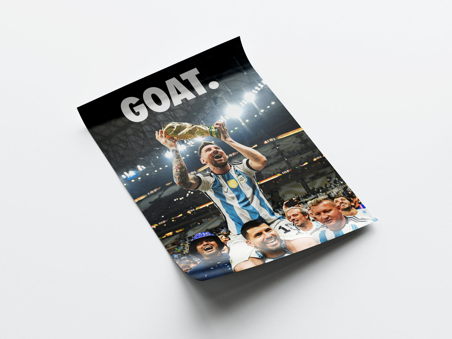 Messi 'GOAT' Poster