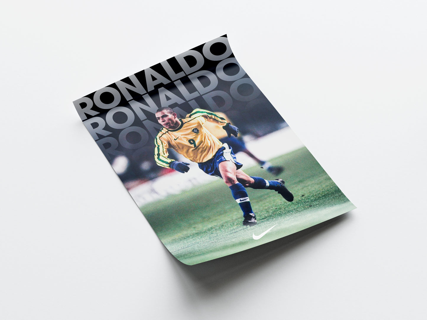 Ronaldo Nazario Poster