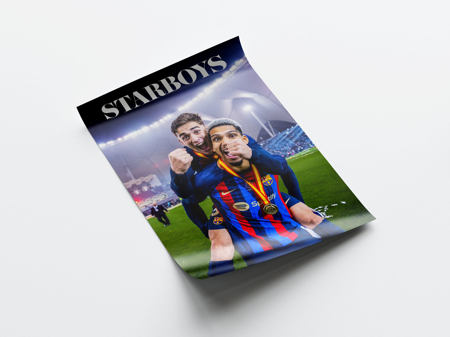 Gavi x Araujo 'Starboys' Poster