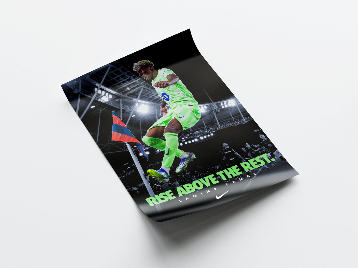 Lamine Yamal 'Rise Above The Rest' Poster