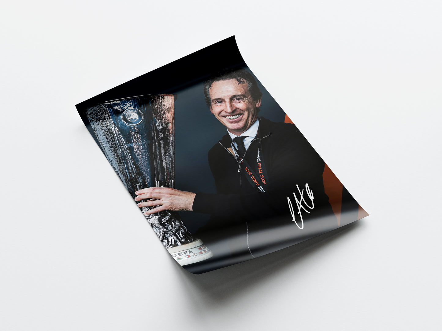 Unai Emery 'UEL Champion' Poster