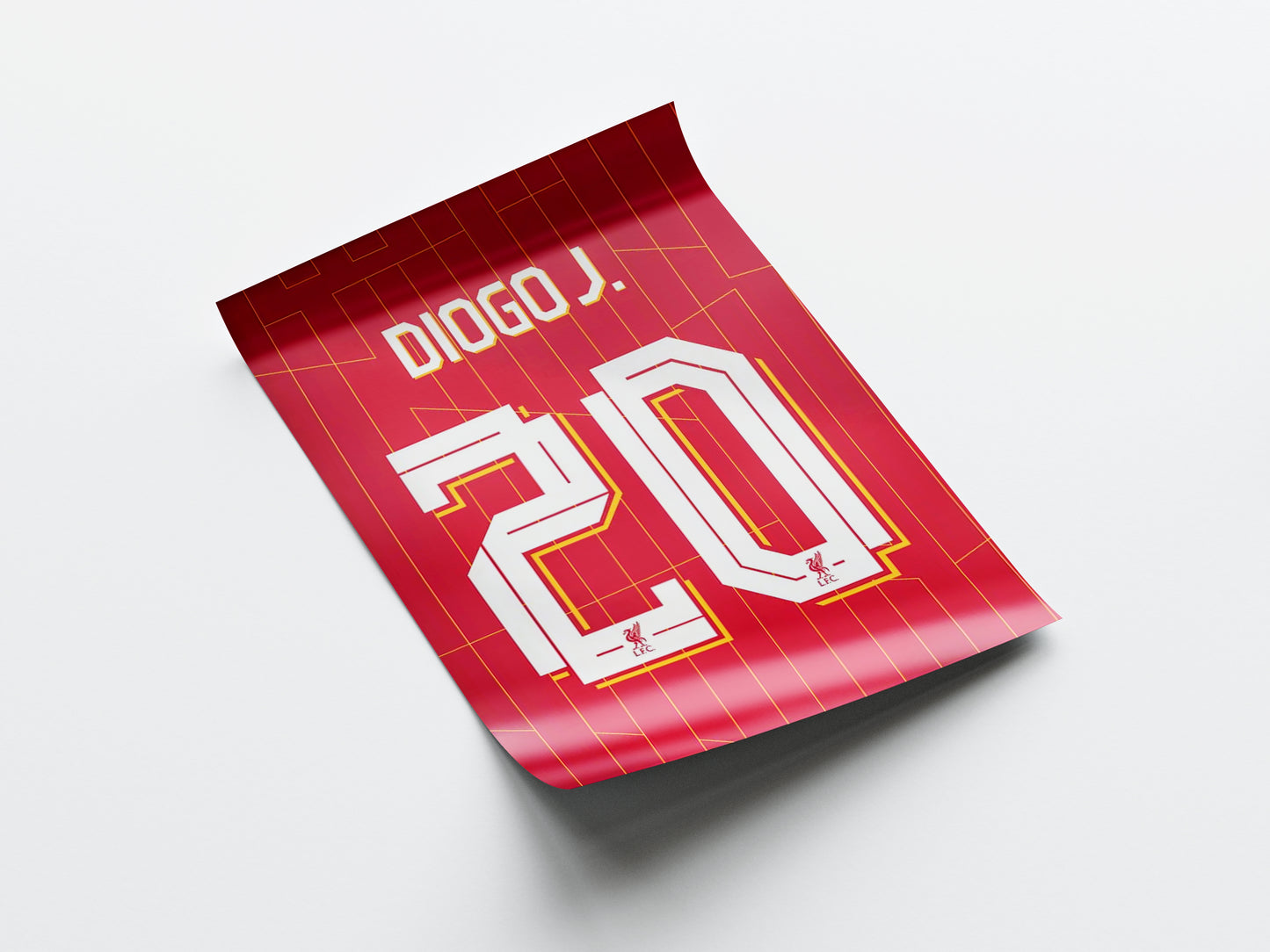 Diogo Jota Jersey Poster