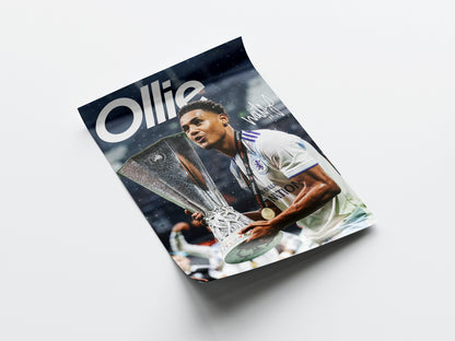 Ollie Watkins 'UEL Champion' Poster