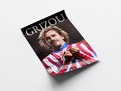 Antoine Griezmann 'Grizou' Poster