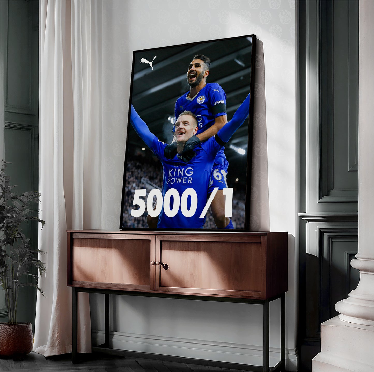 Leicester City '5000/1'  Poster