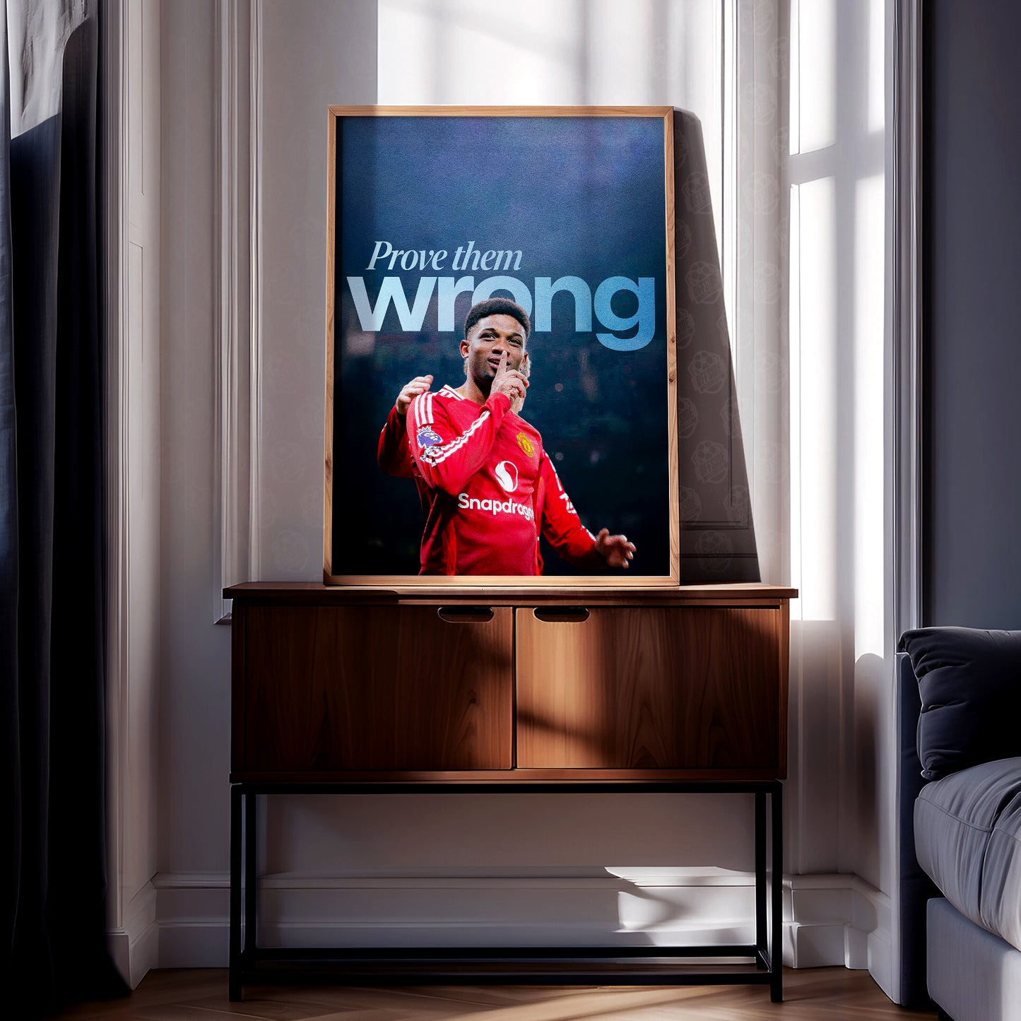 Amad Diallo 'Prove Them Wrong' Poster