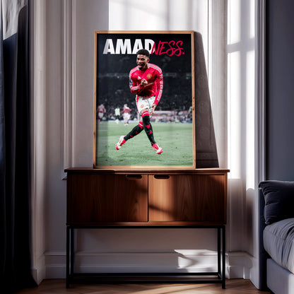 Amad Diallo 'Amadness' Poster