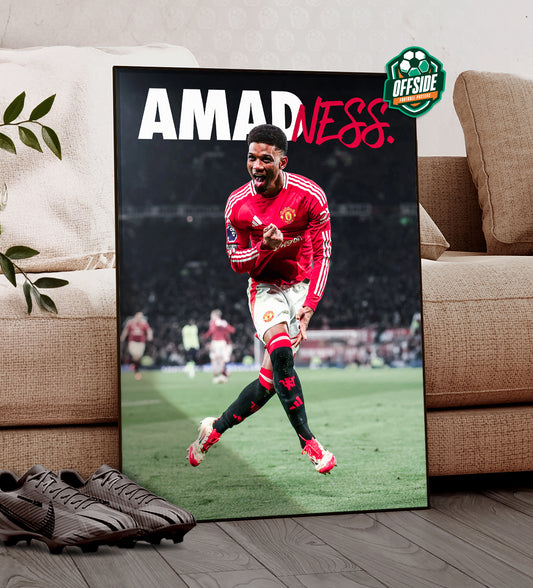 Amad Diallo 'Amadness' Poster