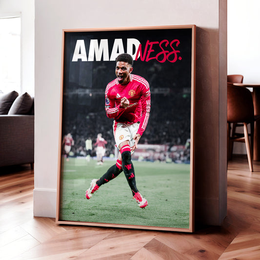 Amad Diallo 'Amadness' Poster