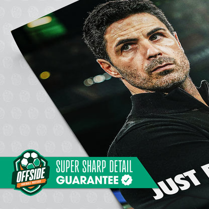 Mikel Arteta 'Just Business' Poster