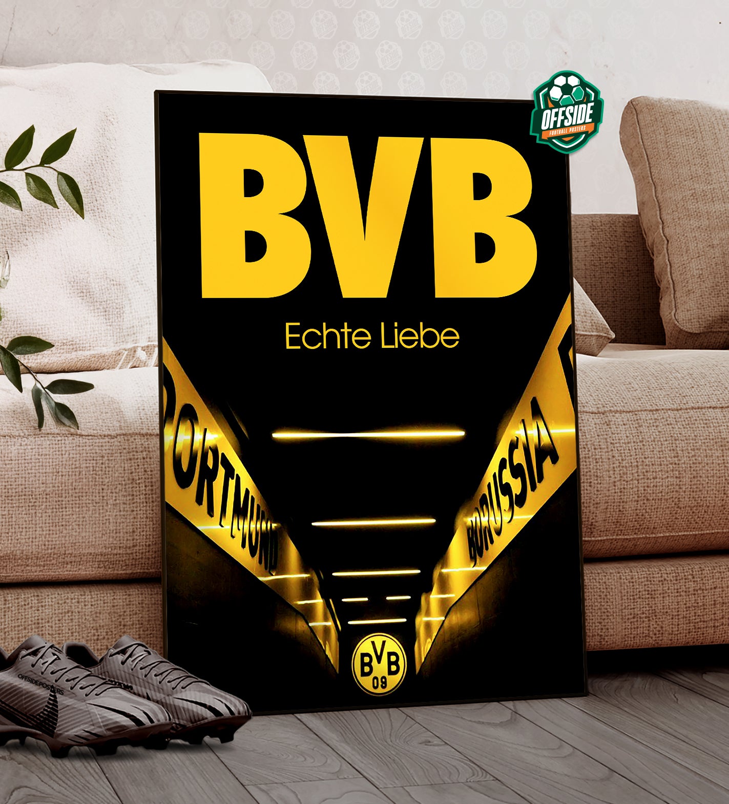 Dortmund 'BVB' Poster – Offside Posters