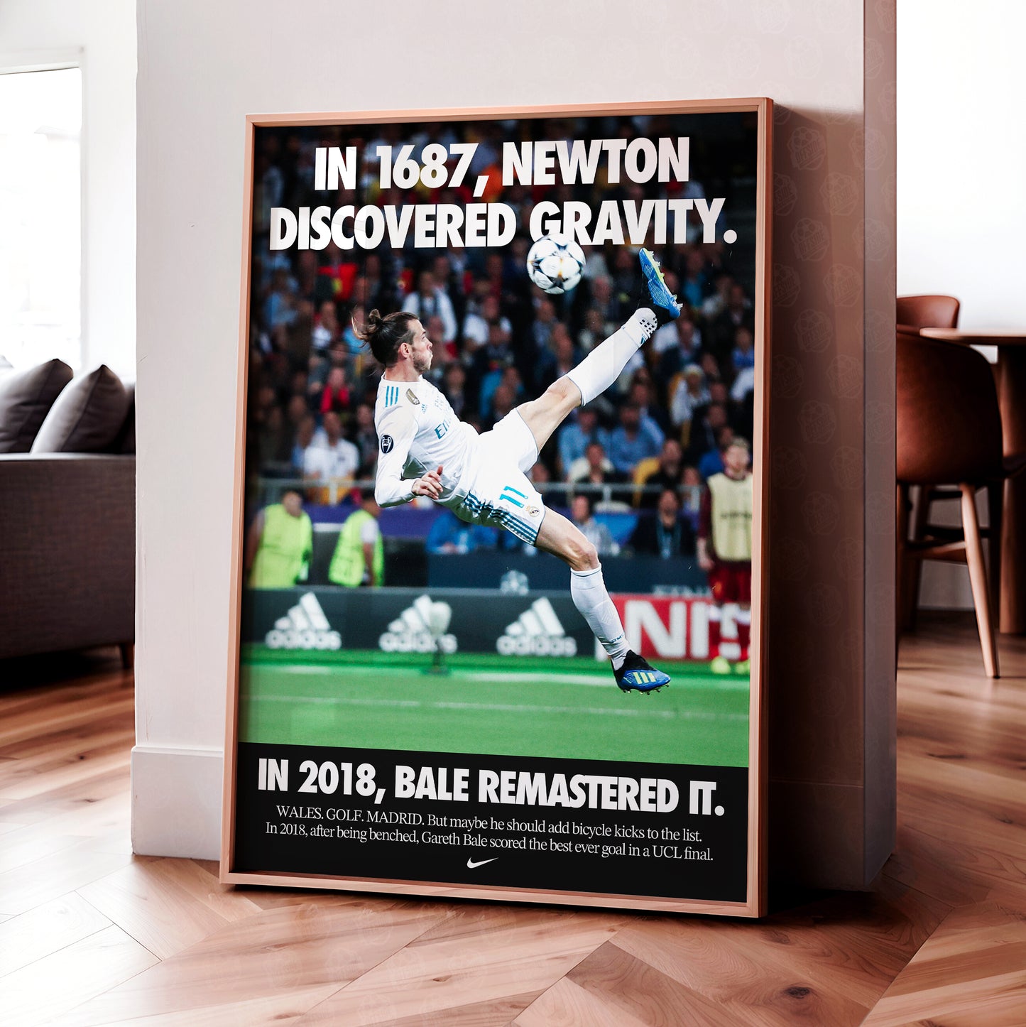 Gareth Bale 'Gravity' Poster