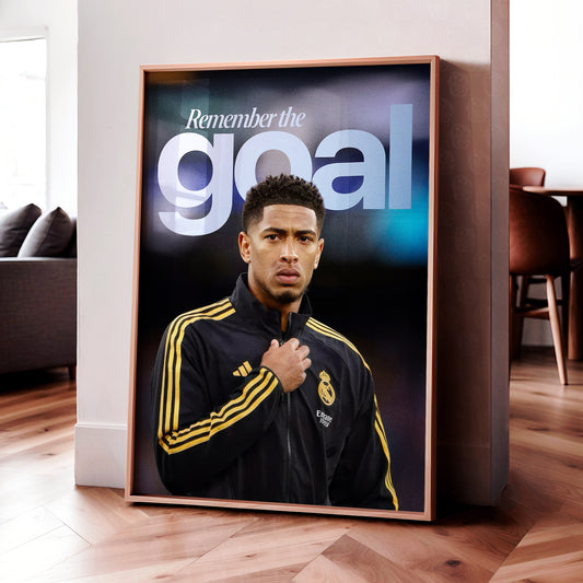 Jude Bellingham 'Remember The Goal' Poster
