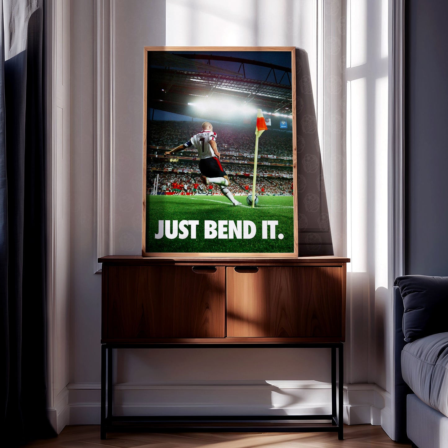 David Beckham 'Just Bend It' Poster