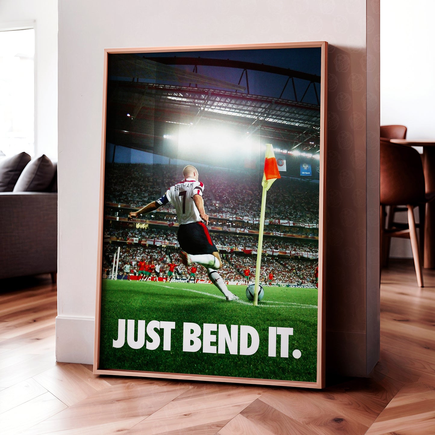 David Beckham 'Just Bend It' Poster