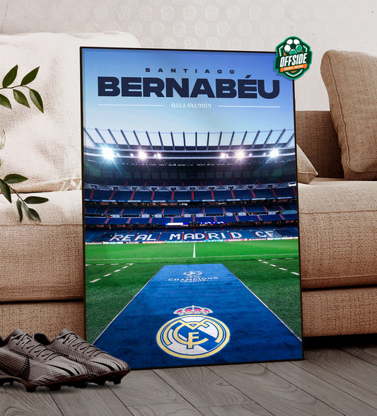 Santiago Bernabeu Poster
