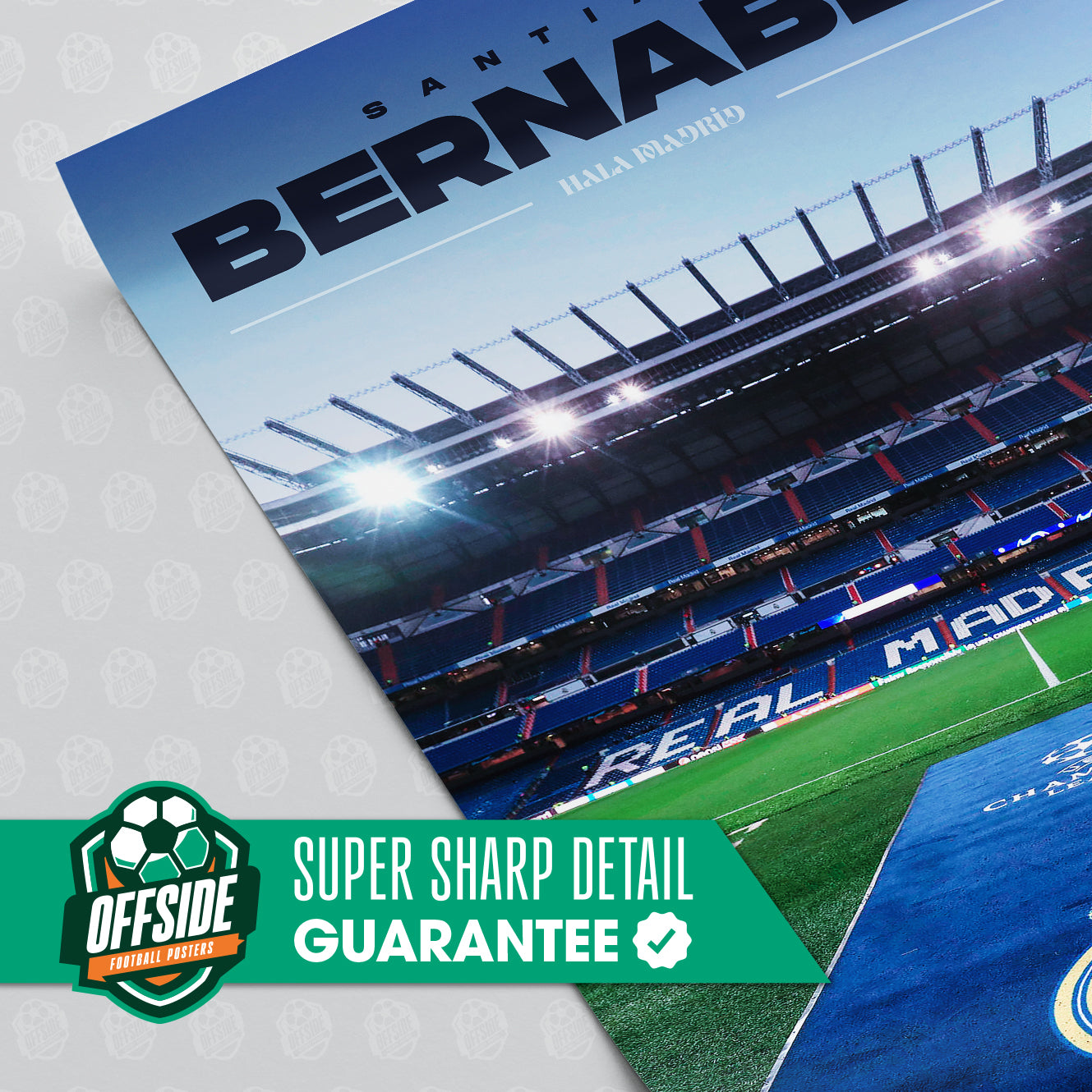 Santiago Bernabeu Poster