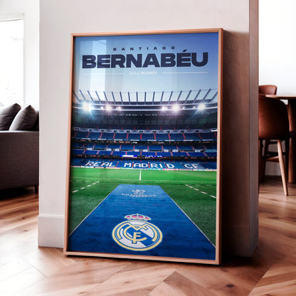 Santiago Bernabeu Poster