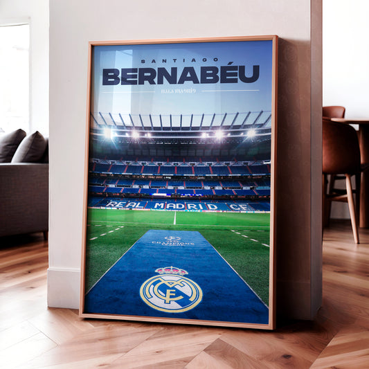 Santiago Bernabeu Poster