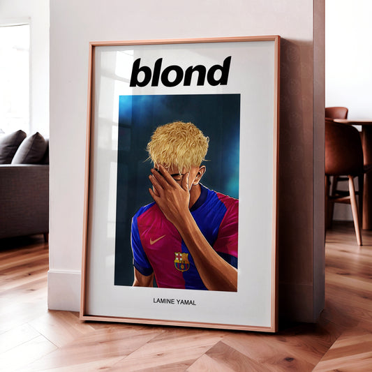 Lamine Yamal 'Blond' Poster