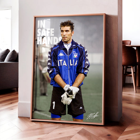Gianluigi Buffon 'Safe Hands' Poster