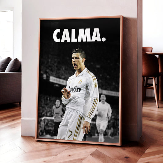 Cristiano Ronaldo 'Calma' Poster