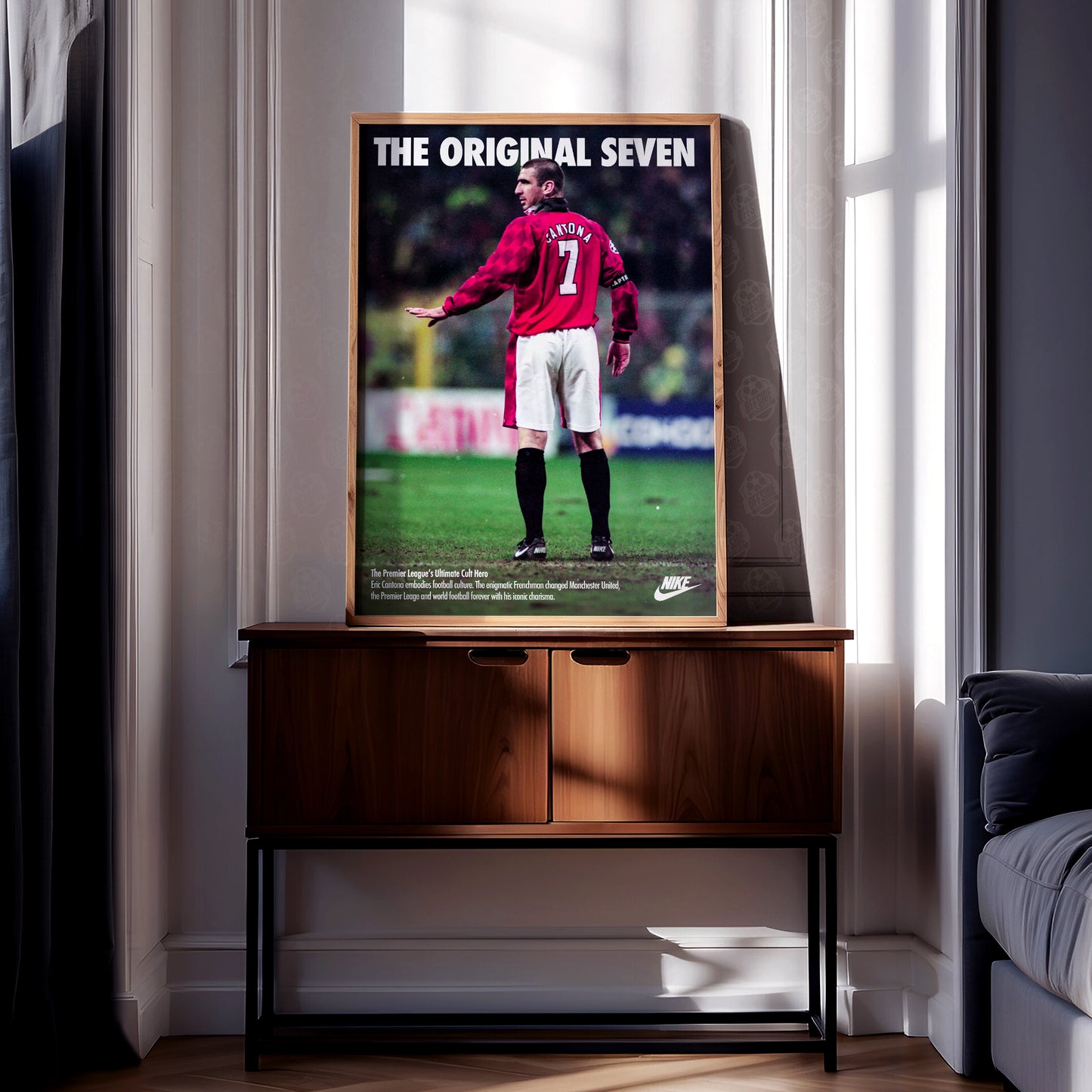 Eric Cantona 'The Original Seven' Poster