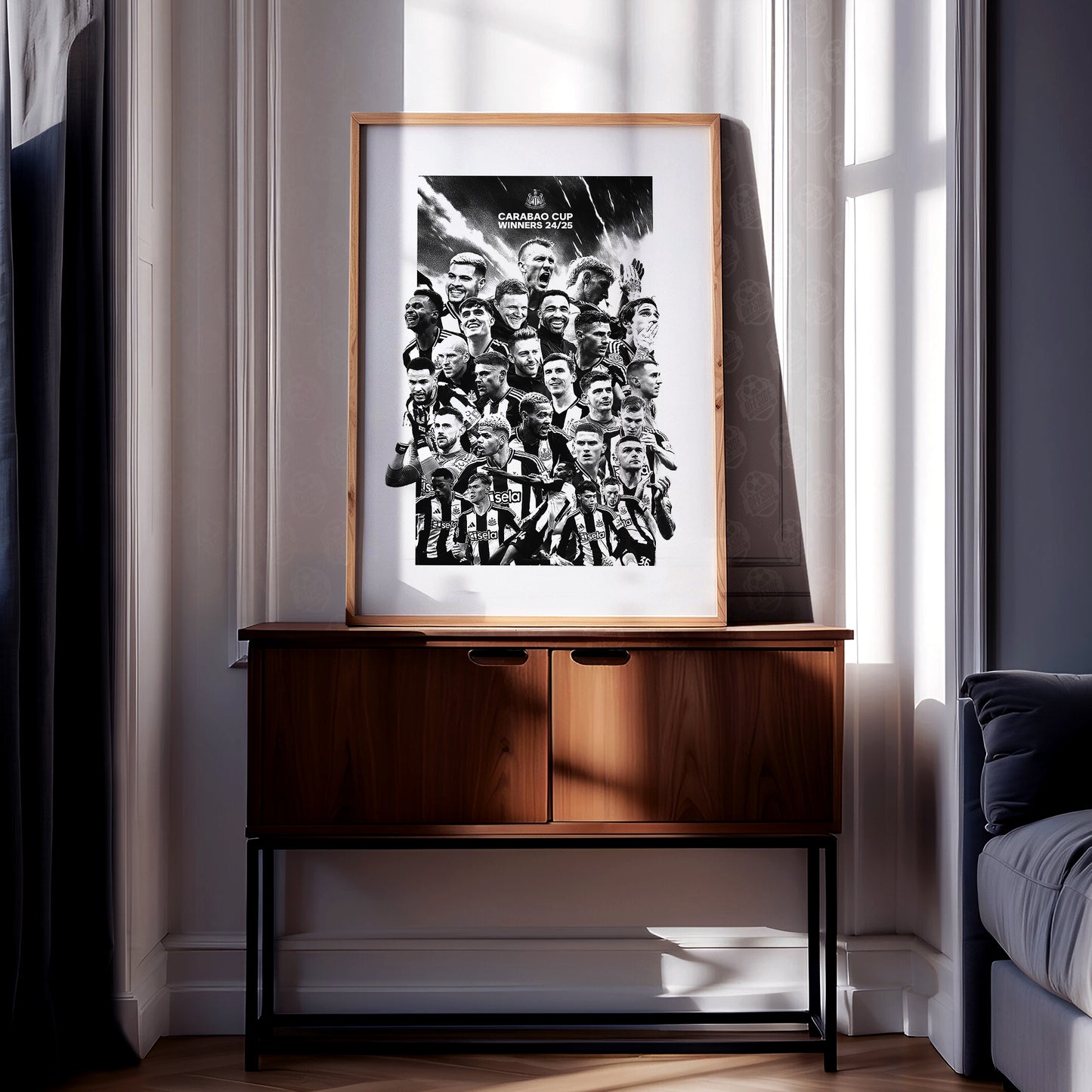 Newcastle United Champions Poster