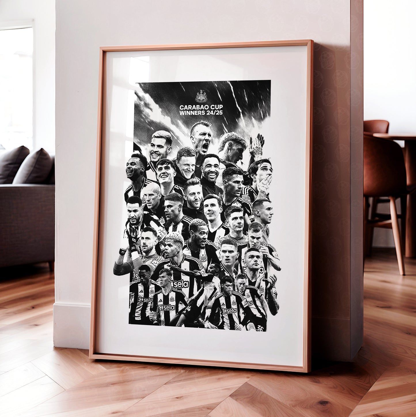 Newcastle United Champions Poster