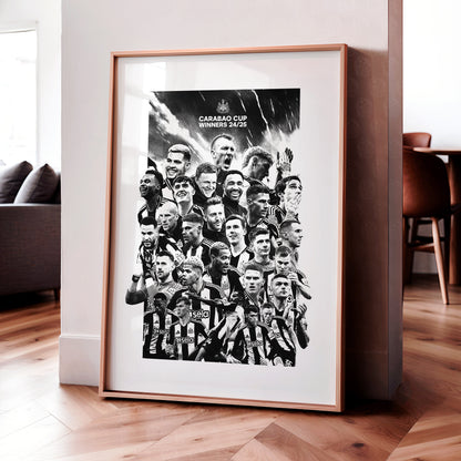 Newcastle United Champions Poster